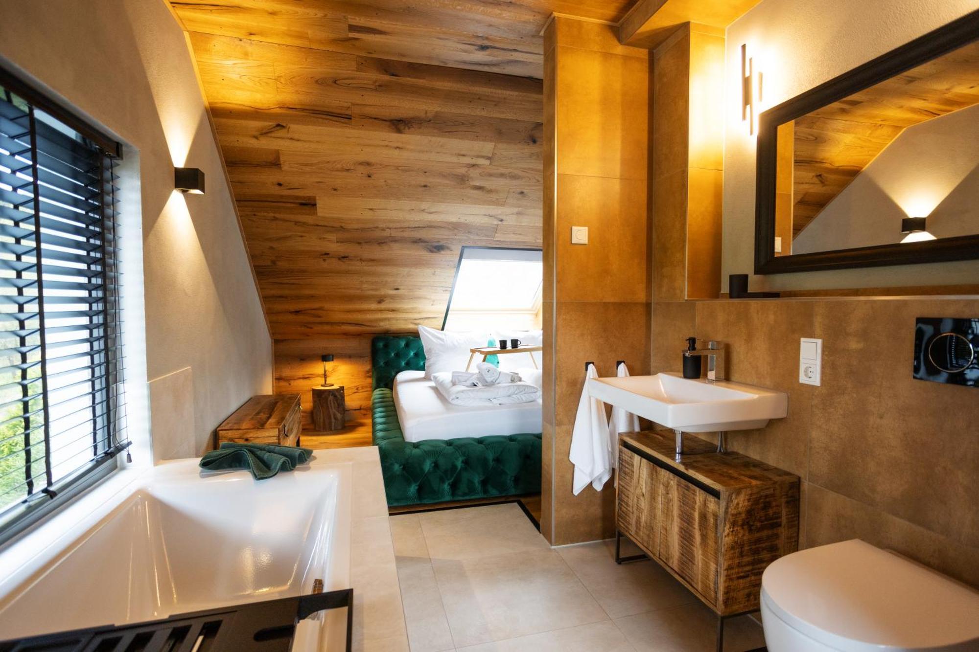 Sauerland Chalets - "Die Chalets Herzenssache" 温特贝格 外观 照片