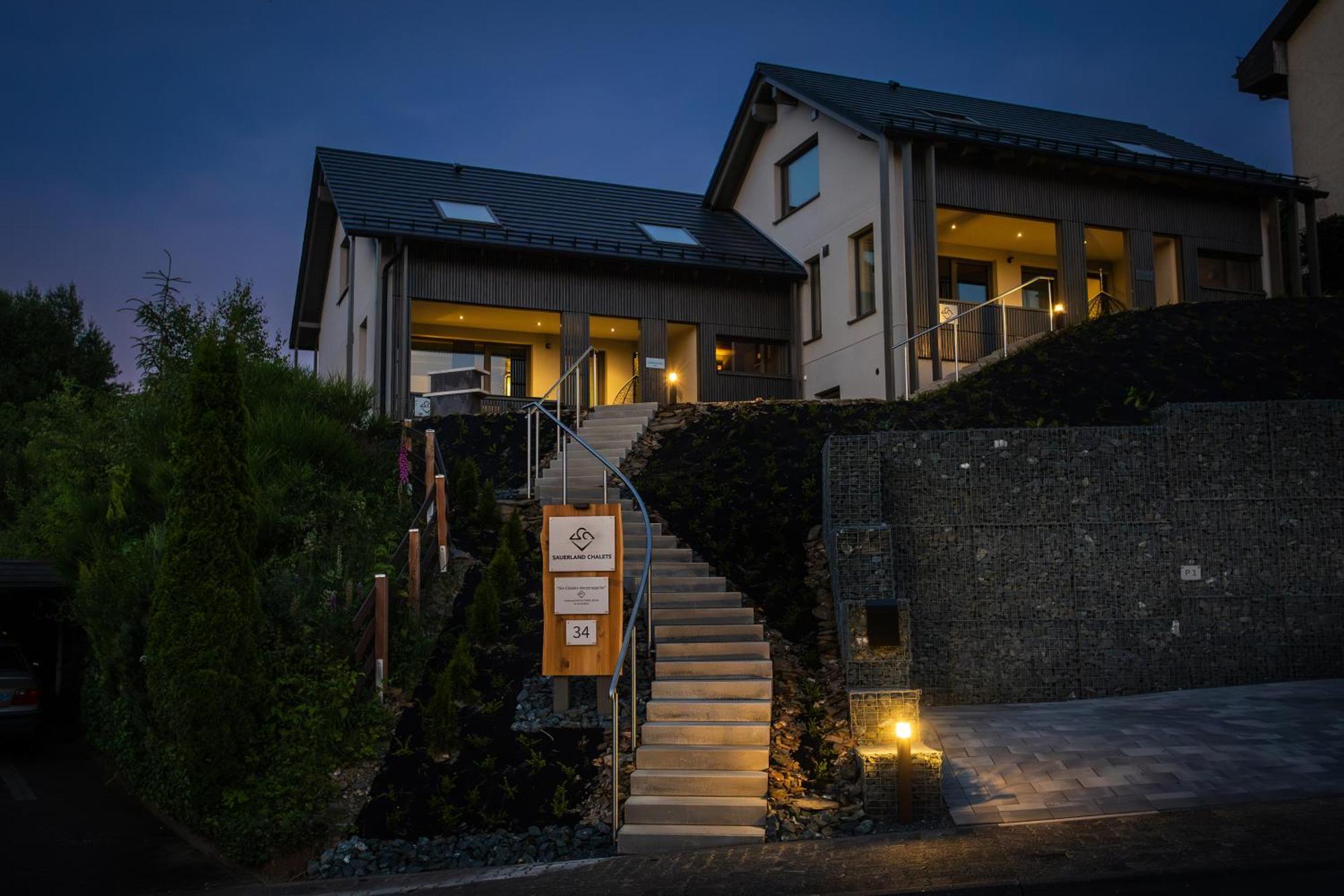 Sauerland Chalets - "Die Chalets Herzenssache" 温特贝格 外观 照片